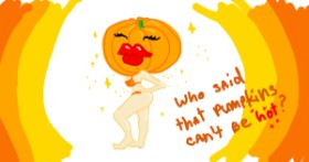 Drawing of Pumpkin by kossara