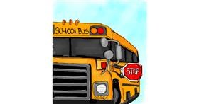 Autobus - autor: GreyhoundMama