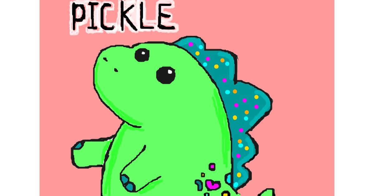 Featured image of post Pickle The Dinosaur Cartoon Drawing