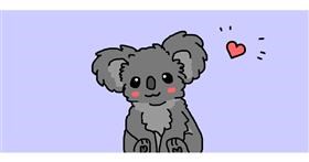 Drawing of Koala by Lilisa30