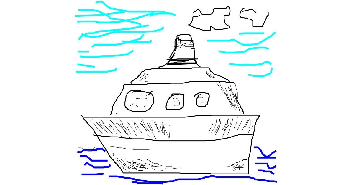 Drawing of Boat by tt
