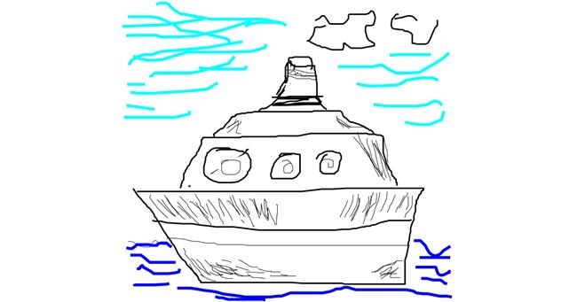 Drawing of Boat by tt