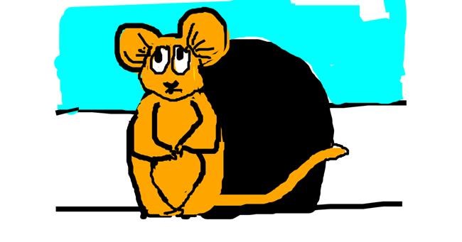 Drawing of Mouse by m