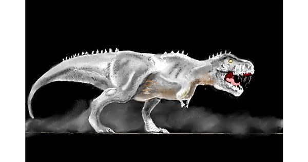 t-rex dinosaurier zeichnung - galerie und anleitungsvideos