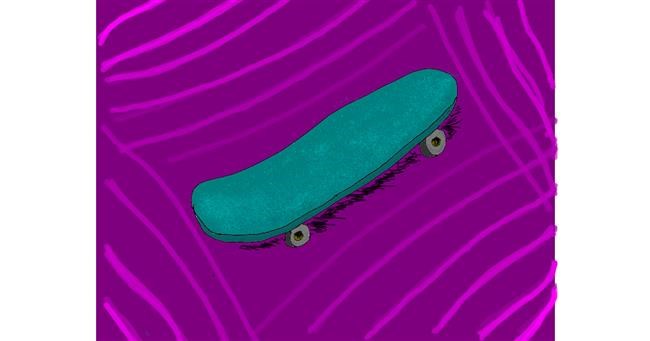 Drawing of Skateboard by shishi