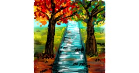 Drawing of Tree by KayXXXlee