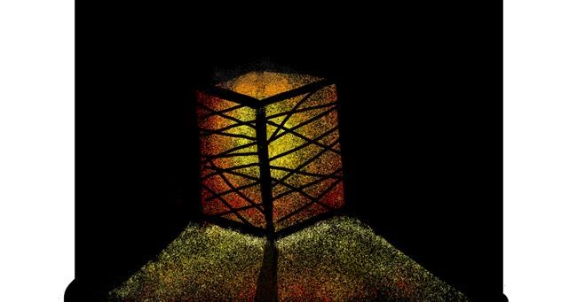 Drawing of Lamp by Vicki