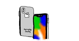 Drawing of Phone by Anonymous