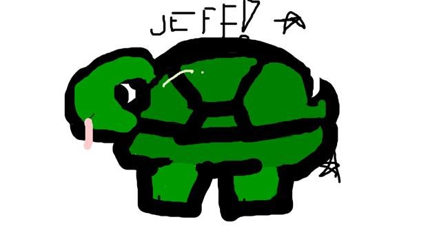 Drawing of Tortoise by harry potter