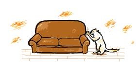 Drawing of Couch by hahah