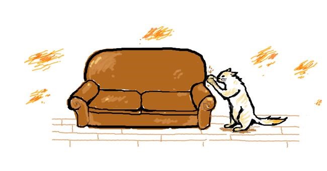 Drawing of Couch by hahah