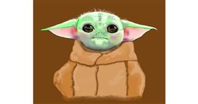 Baby Yoda - autor: Cec