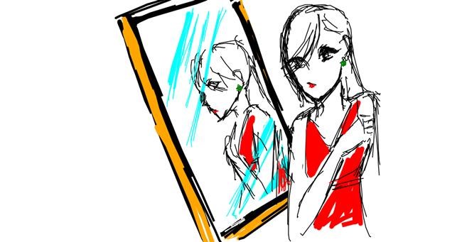 Drawing of Mirror by n