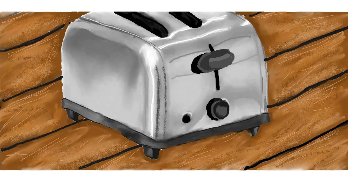 Drawing of Toaster by Humo de copal