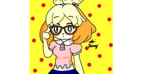 Drawing of Glasses by Holy Kirbo