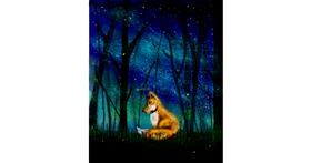 Drawing of Fox by 🌌Mom💕E🌌
