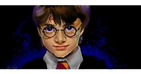 Drawing of Harry Potter by Ghost