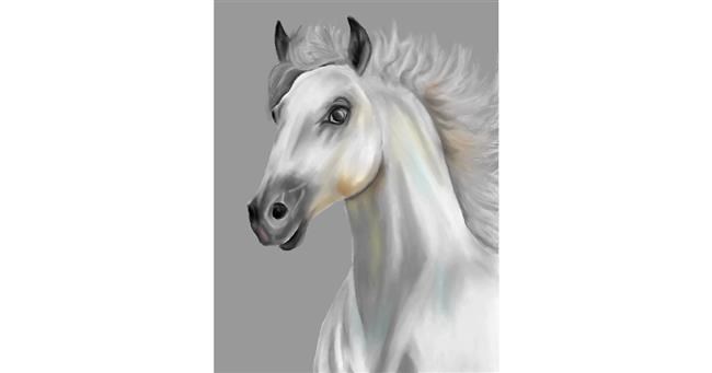 Drawing of Horse by Mell 🌠