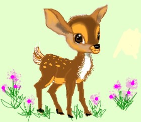 Dexl の バンビ の絵