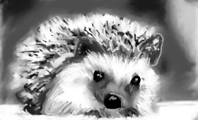 Igel-Zeichnung von DrawSomething