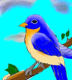 Levine Reuben の 鳥 の絵