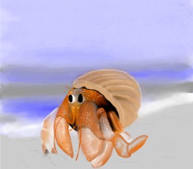 Рисунок на тему «Краб» — автор: Kp