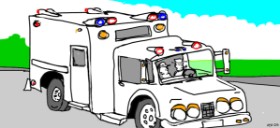 Rosstheartist の 救急車 の絵