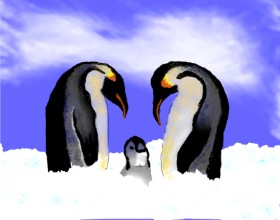 Cec の ペンギン の絵