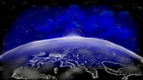 Drawing of Earth by nessa