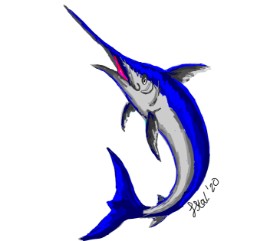 Iris の メカジキ の絵