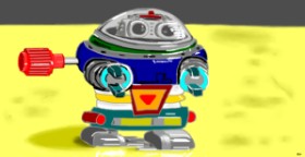 Robot - autor: Swimmer 