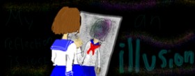 Drawing of Mirror by Mary