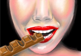 ⋆su⋆vinci彡 の チョコレート の絵