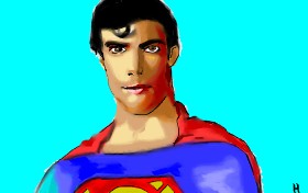 Herbert の スーパーマン の絵