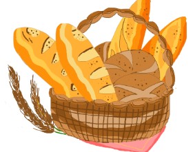 Drawing of Bread by Freny