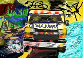 𝐓𝐎𝐏𝑅𝑂𝐴𝐶𝐻™ の 救急車 の絵