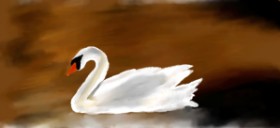 Sana の 白鳥 の絵