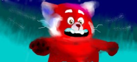 Anti_Vii の レッサーパンダ の絵