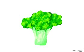Neuralgia の ブロッコリー の絵