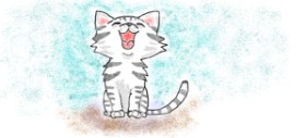 Рисунок на тему «Котенок» — автор: Nicko