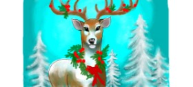 DebbyLee の トナカイ の絵