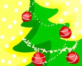 Miemisgek の クリスマスツリー の絵