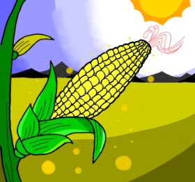 ヴィクトル の トウモロコシ の絵