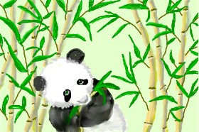 Debidolittle の 竹 の絵