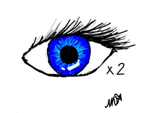 SofaKingGr8 の 目 の絵