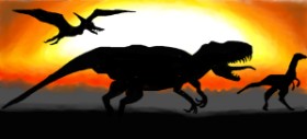 Debidolittle の ティラノサウルス・レックス の絵