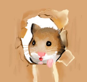 Clar の ハムスター の絵