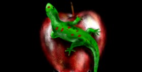 Drawing of Lizard by Eclat de Lune