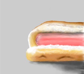 JSim の ホットドッグ の絵