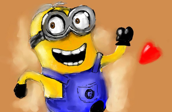 Drawing of Minion by Unknown